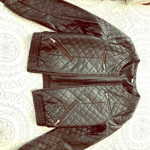 Leather jacket (faux leather)